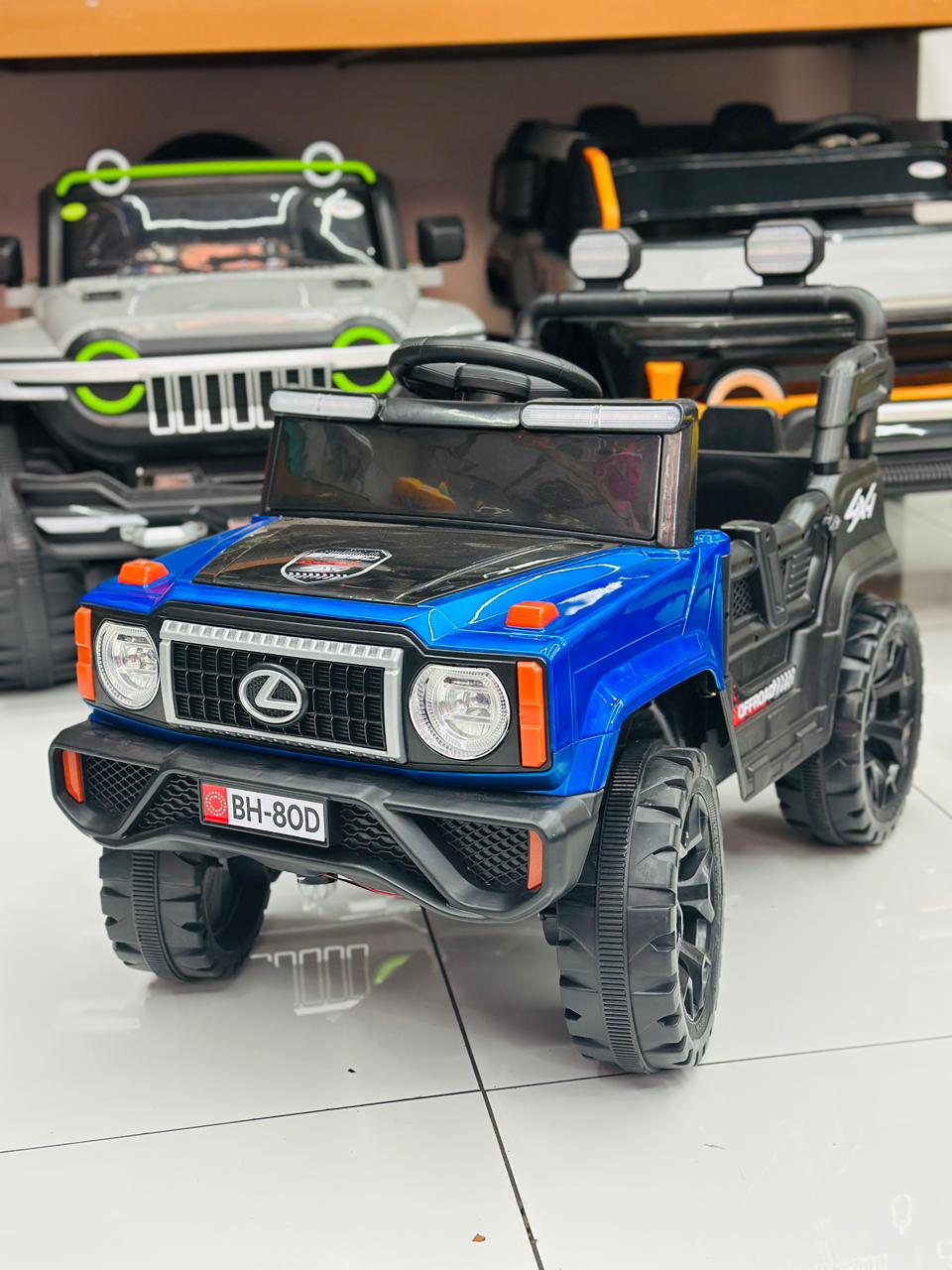 Popy Kids Electric Off-Road Jeep β Classic Blue Edition