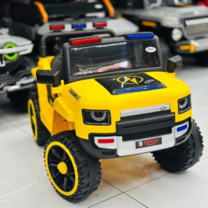Popy Kids Electric Patrol Jeep – Premium Yellow Edition